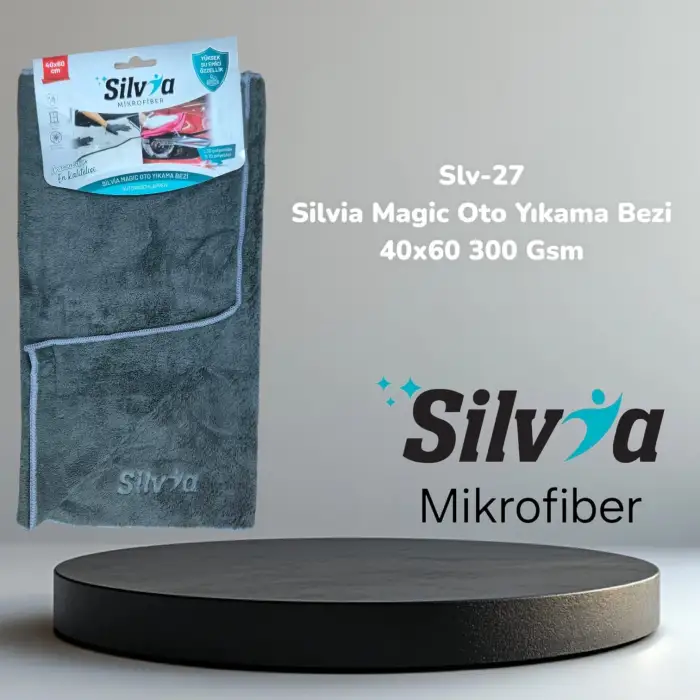 SİLVİA MİK.TEMİZLİK BEZ CAR WASH TWİS.40X60 SLV-35