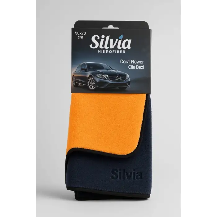 SİLVİA MİKRO.TEMİZLİK BEZİ COLOR FLOWER SLV-33
