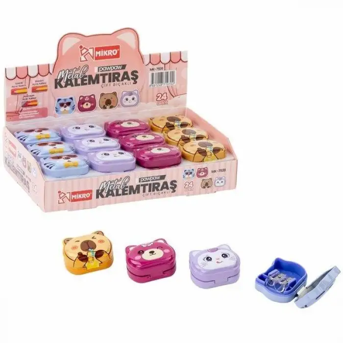 MİKRO PAWPAW ÇİFTLİ KALEMTIRAŞ MK-7828 (PKT-24)