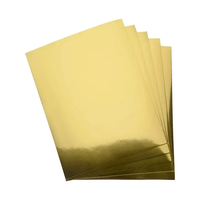 OSAKA AYNALI METALİK KARTON GOLD OAK-750 (PKT-10LU)