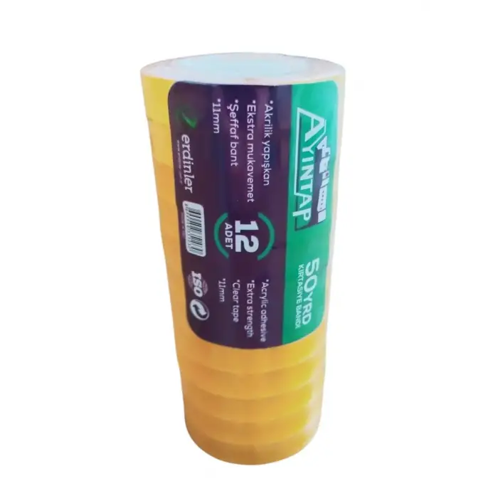 AYINTAP 50 YRD KIRTASİYE BANDI (PKT-12Lİ)