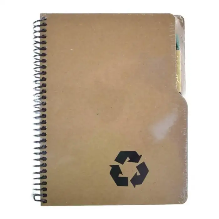 14X20 KRAFT KALEMLİ DEFTER ST00030