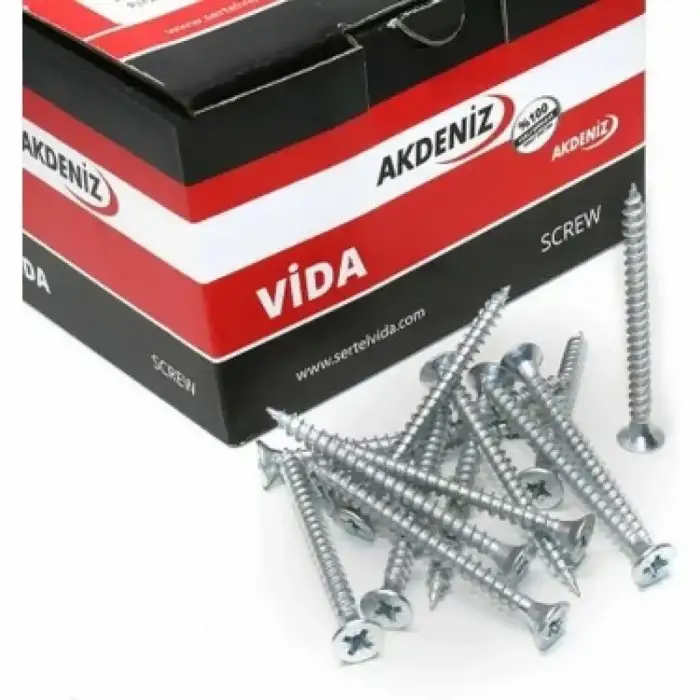 AKDENİZ YHB SUNTA VİDASI 5 X 35 200 LÜ