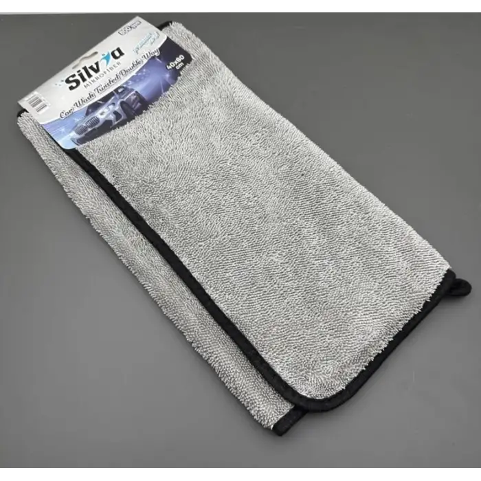 SİLVİA MİKROFİBER TEMİZLİK BEZ CAR WASH TWİS.40X60 SLV-35