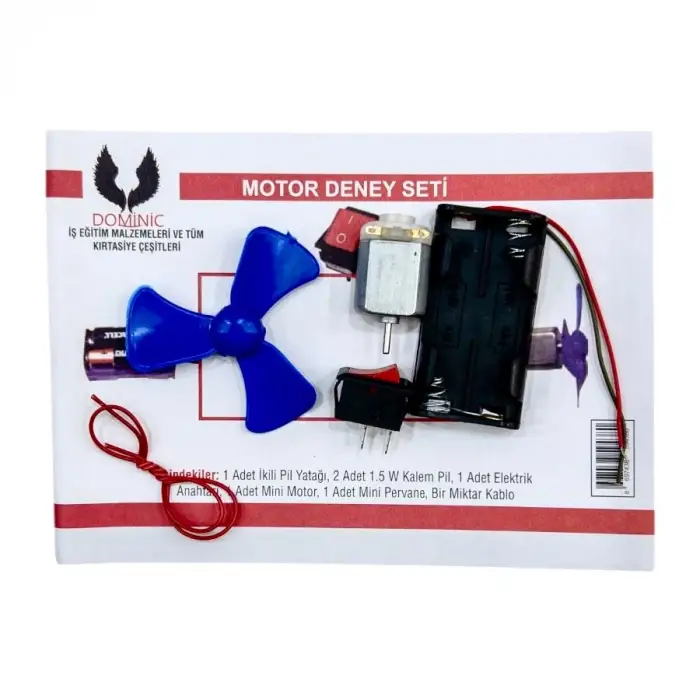 DOMİNİC MOTOR DENEY SETİ