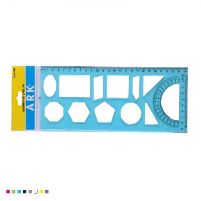 ARK ŞABLON CETVELİ NO:1 036 (PKT-24LÜ)