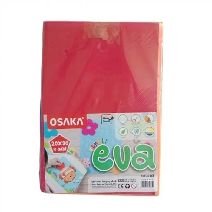 OSAKA 20X30 10 LU RENKLİ EVA OE-203