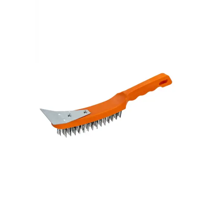 MİRAÇ SPATULALI PLASTİK TEL FIRÇA 2053 (PKT-12 Lİ)