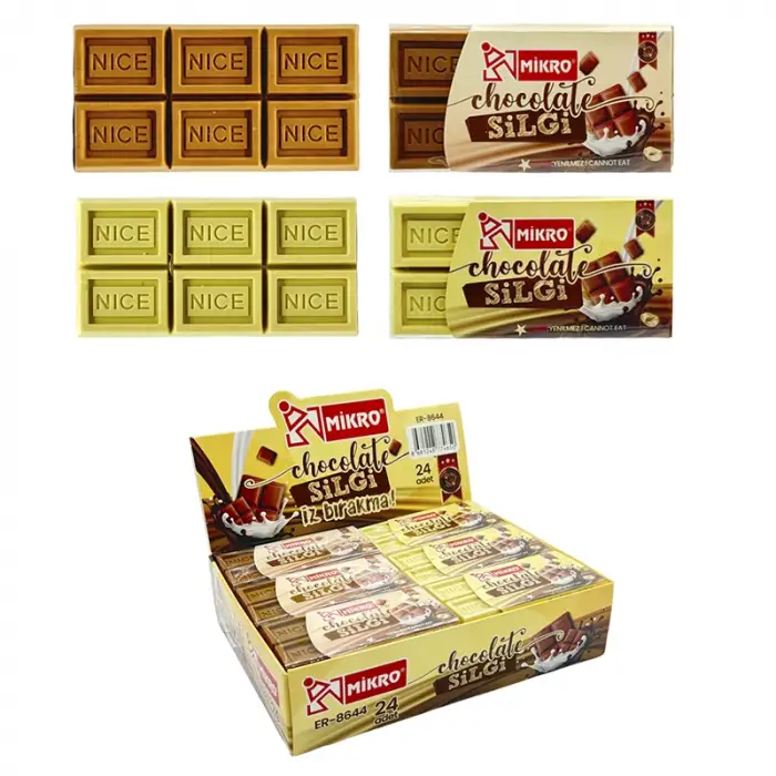 MİKRO CHOCOLAT SİLGİ ER-8644 (PKT-24 LÜ )