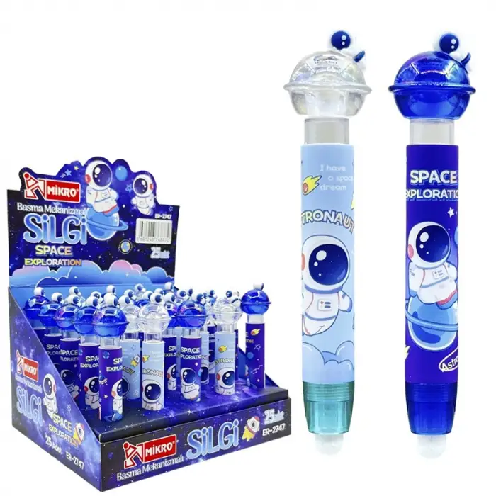 MİKRO BASMALI MEKANİK SİLGİ SPACE ER-2747 (PK-25Lİ)