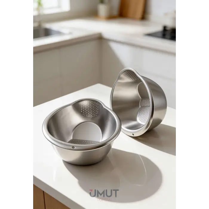 IVORY ÇELİK SÜZGEÇ PİRİNÇ IVO-SZG404