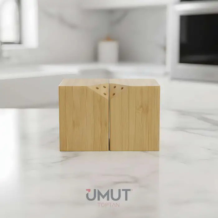 IVORY BAMBU TUZLUK SETİ İKİLİ BMB-162