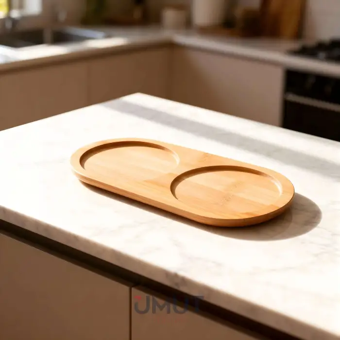 IVORY BAMBU YAĞLIK ALTLIĞI YUVARLAK BMB-241