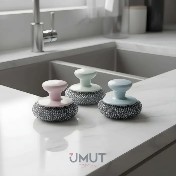 IVORY BULAŞIK TELİ STANDLI PLASTİK IVO-BT50