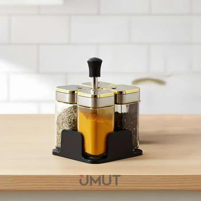 IVORY BAHARATLIK TAKIMI 4 LÜ GOLD IVO-CAM179