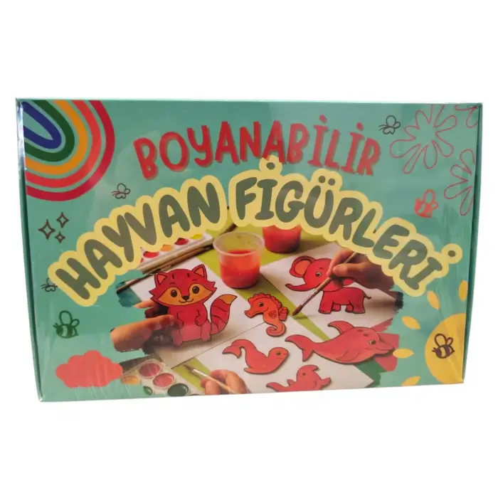 BOYANABİLİR HAYVAN FİGÜRLERİ