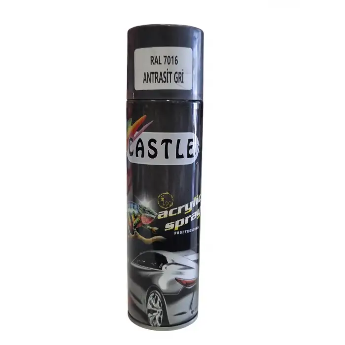 CASTLE SPREY BOYA ANTRASİT GRİ 200 ML