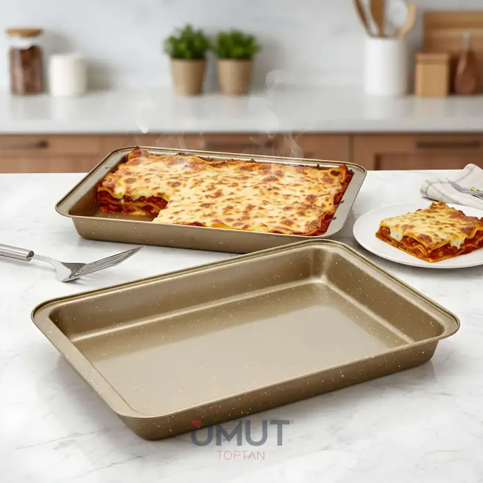 IVORY FIRIN TEPSİSİ GRANİT 42X28 CM IVO-EKK119