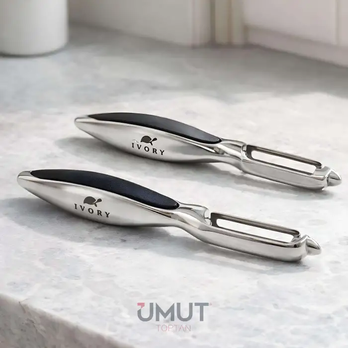 IVORY ÇELİK SEBZE VE MEYVE SOYACAK YAN IVO-ME165