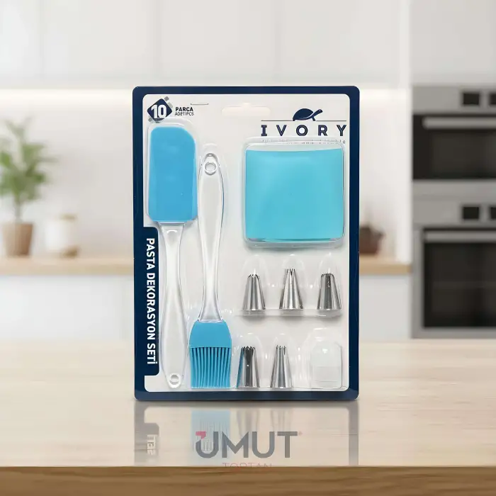 IVORY PASTA DEKORASYON SETİ 10 PARÇA PST295