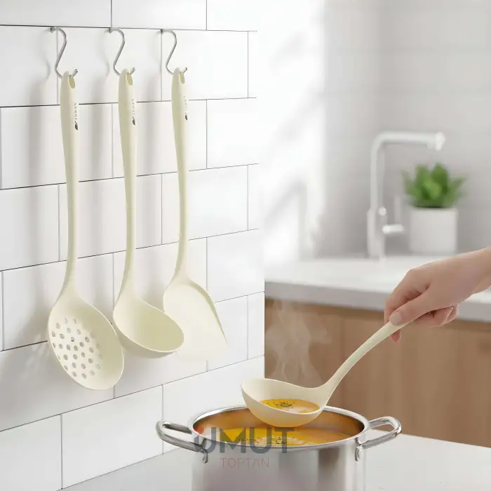 IVORY SİLİKON MUTFAK SETİ JUMBO 3 LÜ IVO-SL215