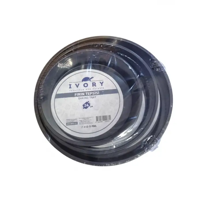 IVORY FIRIN TEPSİSİ SETİ 3 LÜ 24-28-32CM EK-131