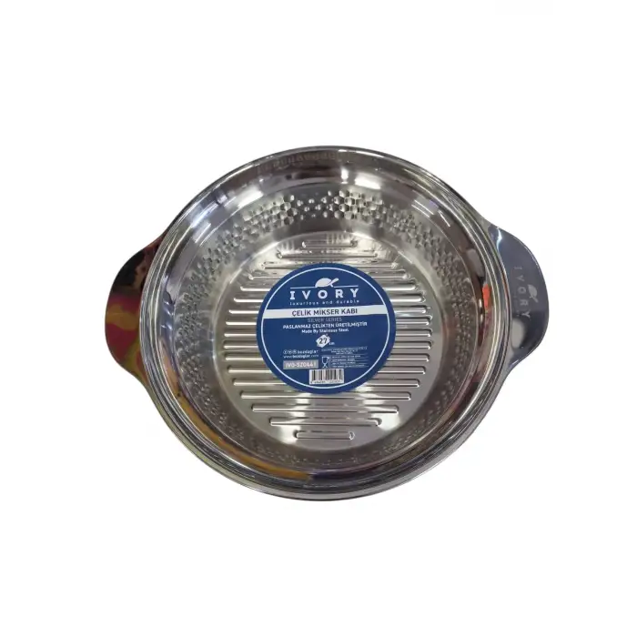 IVORY ÇELİK MİKSER KABI 27 CM SZG-441