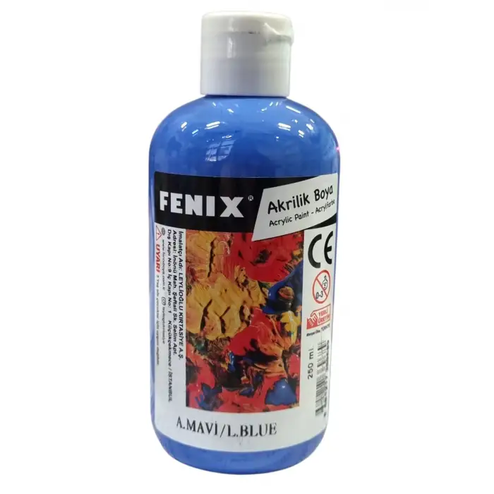 FENİX MAVİ AKRİLİK BOYA 250 ML