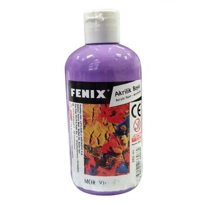 FENİX MOR AKRİLİK BOYA 250 ML