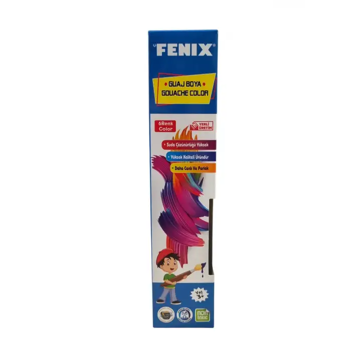 FENİX GUAJ BOYA 6 RENK FN-101