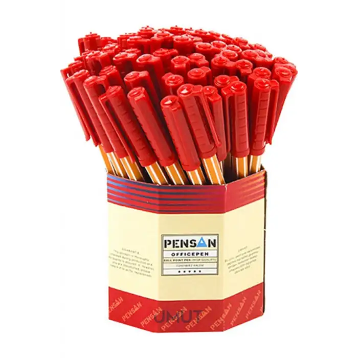 PENSAN EKONOMİK BAŞLIK KIRMIZI KALEM 055510