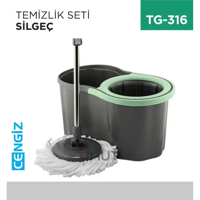ZAMBAK DÖNERLİ TEMİZLİK KOVASI ZP-188