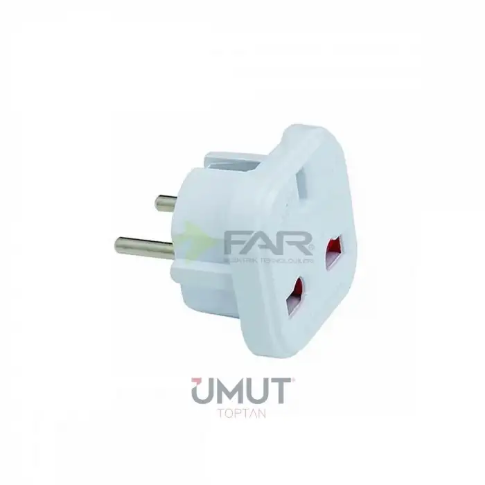 FAR İNGİLİZ FİŞ ADAPTÖRÜ F-71 (PKT-50 Lİ)