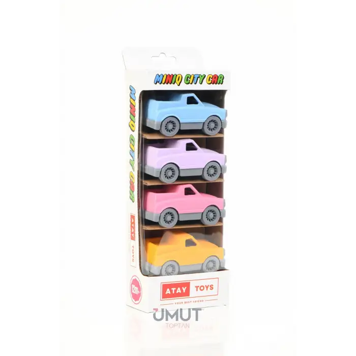 ATAY TOYS MINIQ CITY CAR PICKUP CLASSIC 4461 4 LÜ