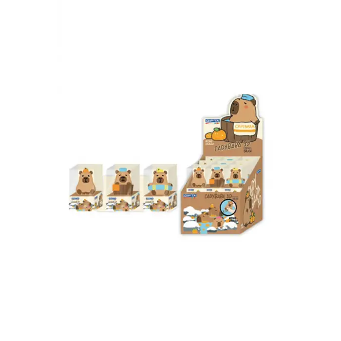 GIPTA CAPYBARA SİLGİ K-2365 (PKT-24 LÜ)