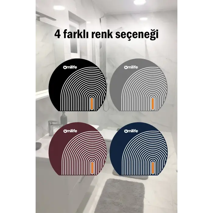 OMİLİFE OVAL ÇİZGİLİ GİDER KAPAĞI PLS01-281