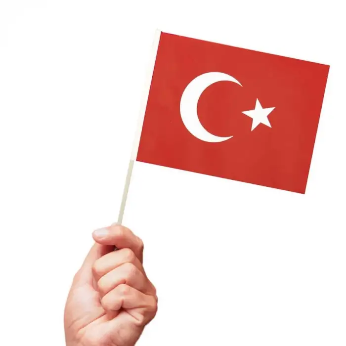 NORMAL AY YILDIZ-ATA ÇITALI KAĞITBAYRAK 80 Lİ