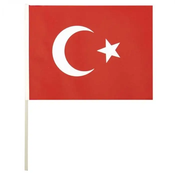 BATTAL AY YILDIZ ÇITALI KAĞIT BAYRAK 40 LI