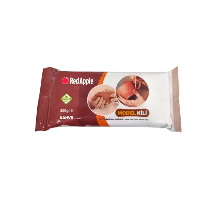 RED APPLE SERAMİK KİL 500 GR KAHVERENGİ RKL-500K