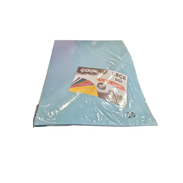 ÇOOK 50X70 10 LU MAVİ DÜZ KEÇE