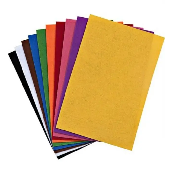 ÇOOK KEÇE DÜZ A4 20X30 CM 10 RENK