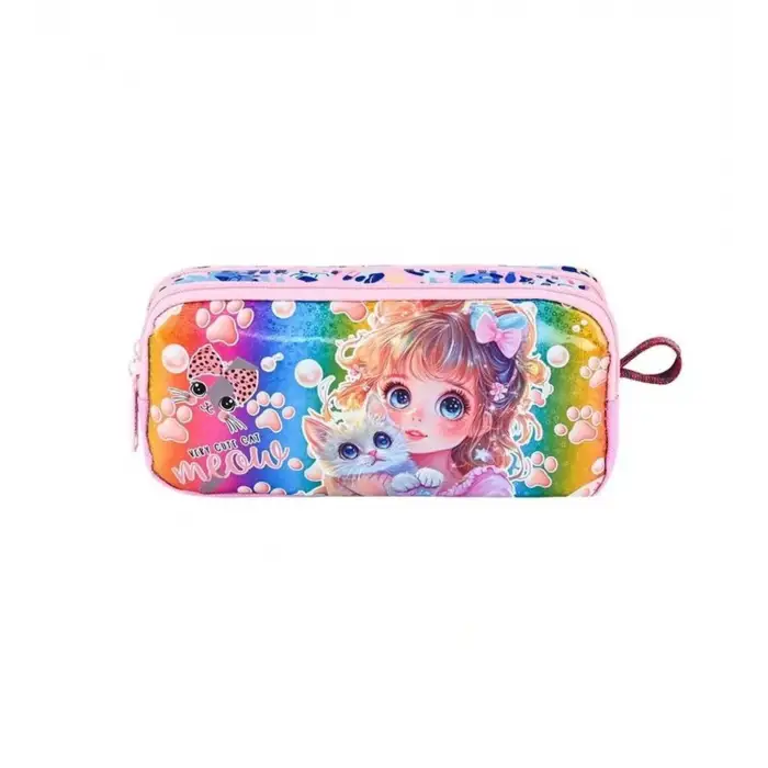 MİKRO ÇİFT GÖZLÜ KALEM ÇANTASI MU-6112