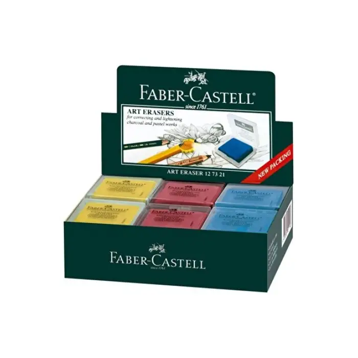 FABER SİLGİ HAMUR RENKLİ (PKT-18 Lİ)