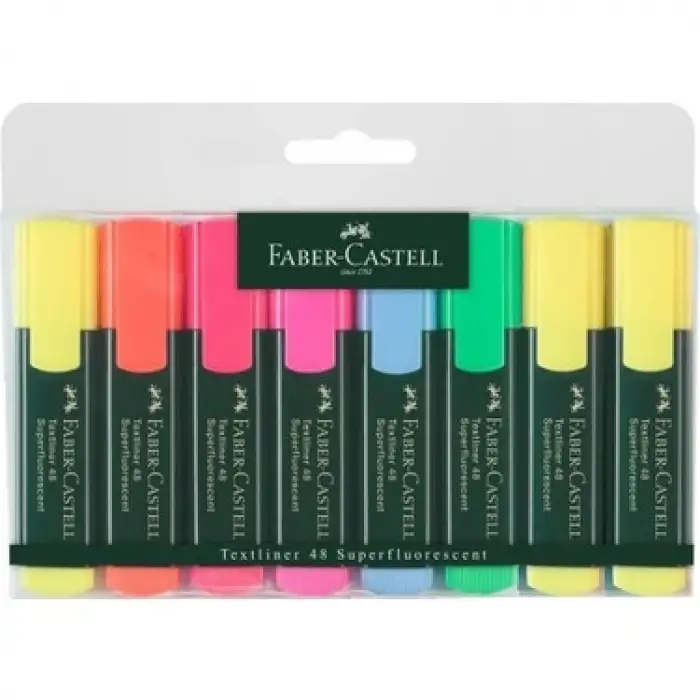 FABER CASTELL 8 Lİ FOSFORLU KALEM (KT-5Lİ)