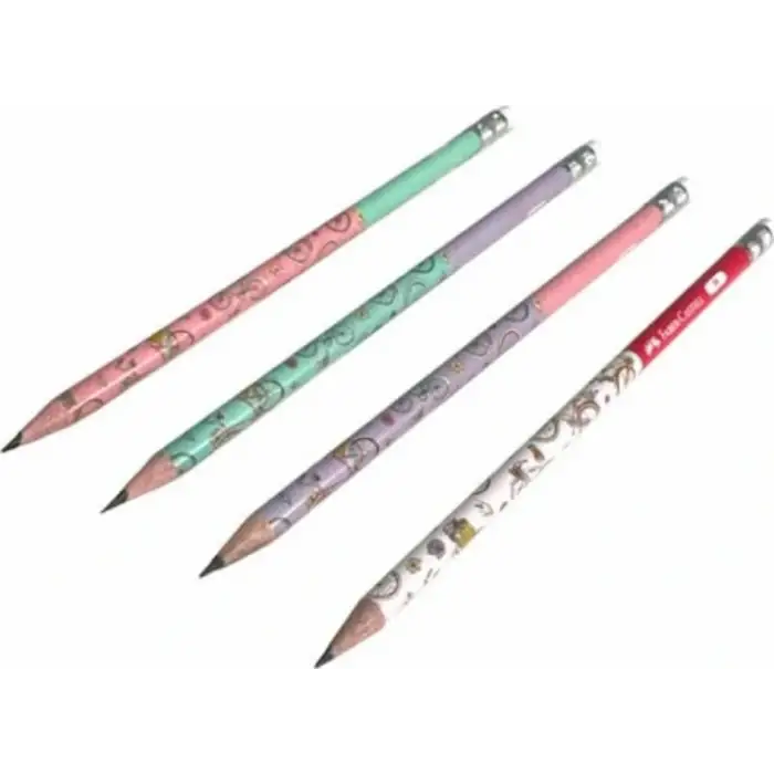 FABER BİSİKLET KURŞUN KALEM SİLGİLİ 2B (PKT-72 Lİ)