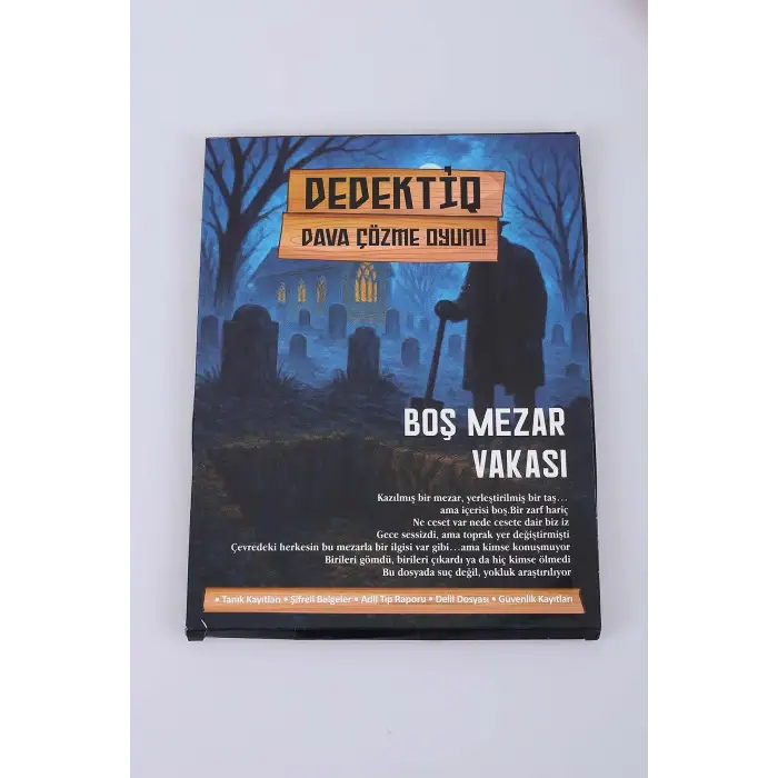 DEDEKTİQ DAVA ÇÖZME OYUNU