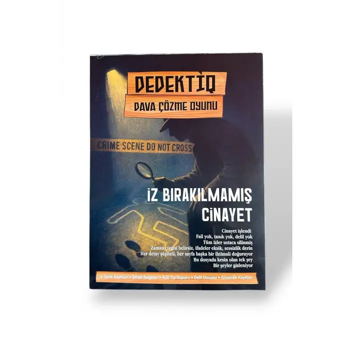 DEDEKTİQ DAVA ÇÖZME OYUNU