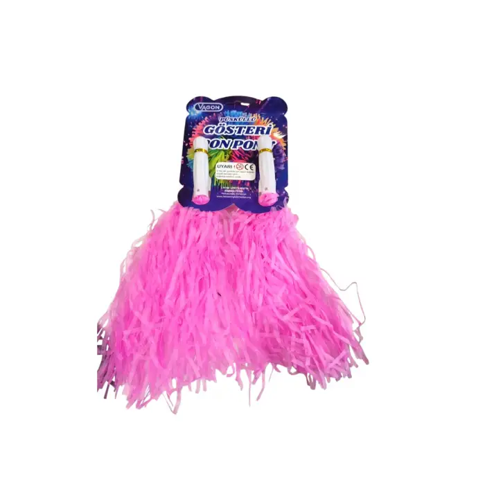 VAGON KARNAVAL 2 Lİ PON PON PEMBE (PKT-12Lİ)