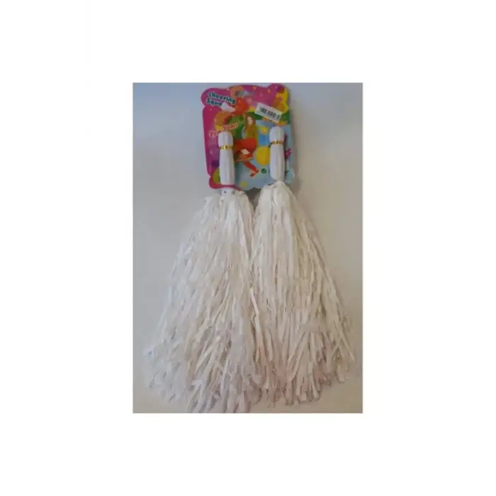 VAGON KARNAVAL 2 Lİ PON PON BEYAZ (PKT-12Lİ)