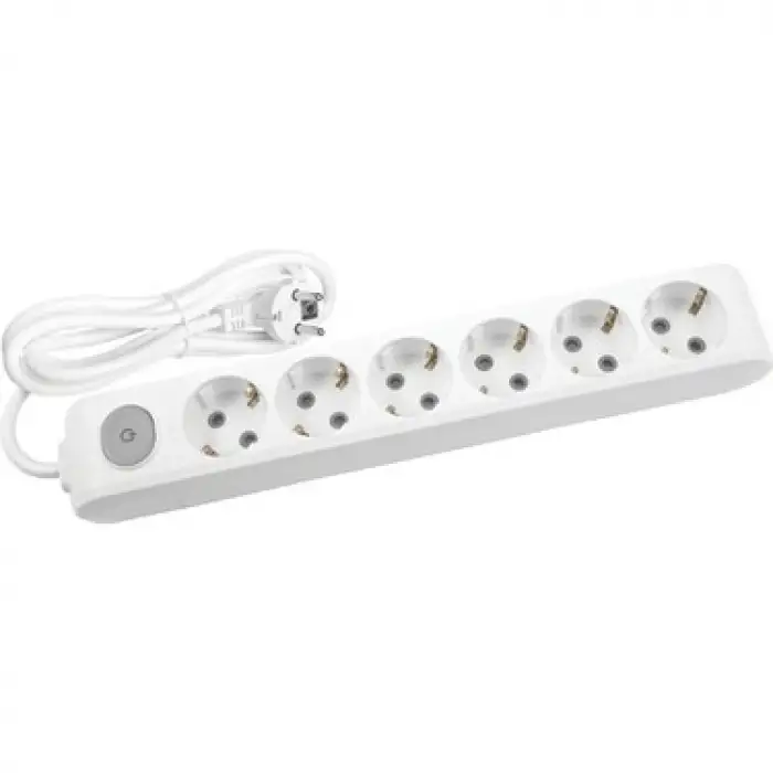 VİKO GRUP PRİZ ANAHTARLI 6 LI 5 MT